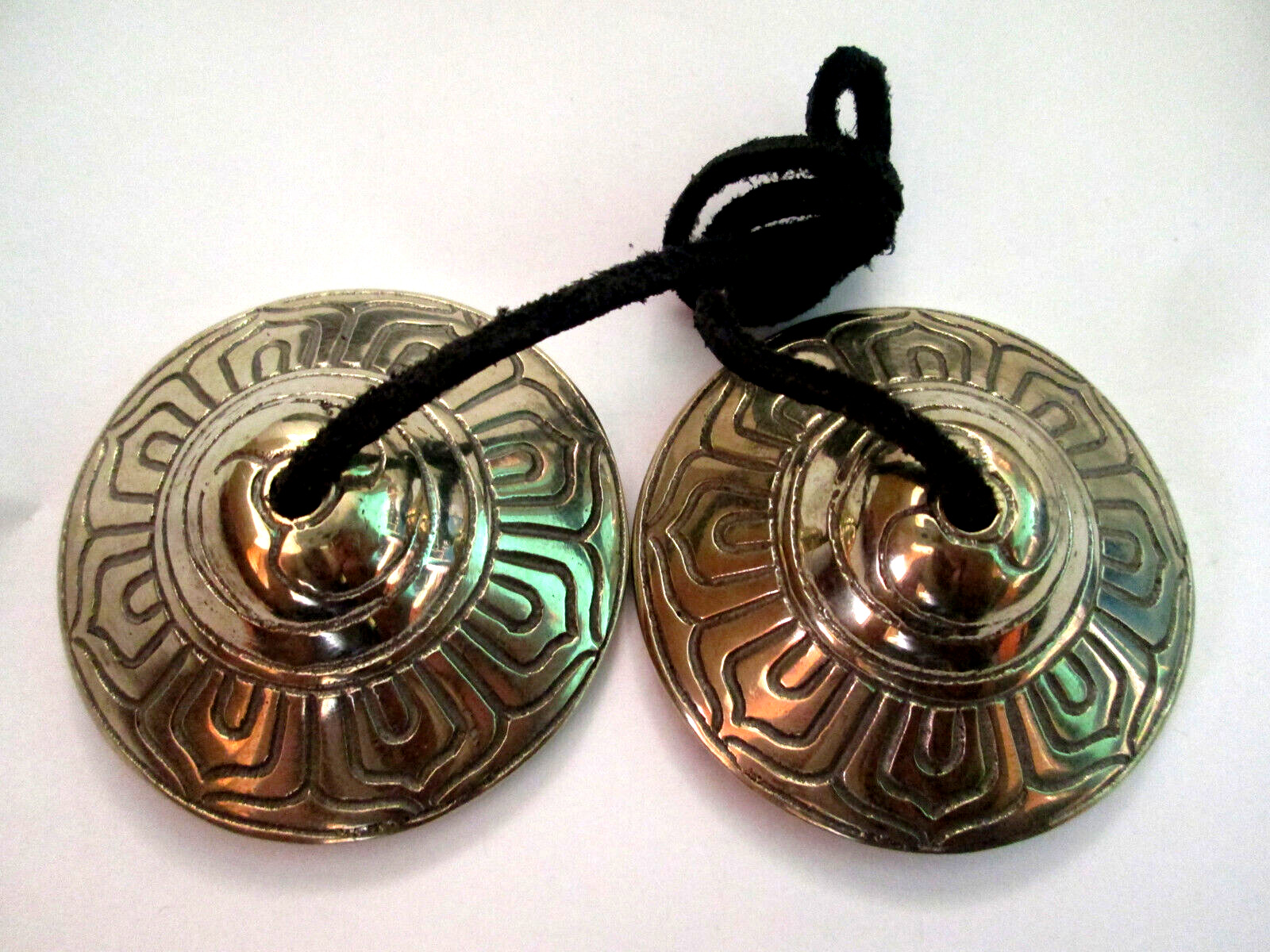 Tibetan Spiritual Buddhist Tingsha Cymbals Bells Chimes for Meditation Healing