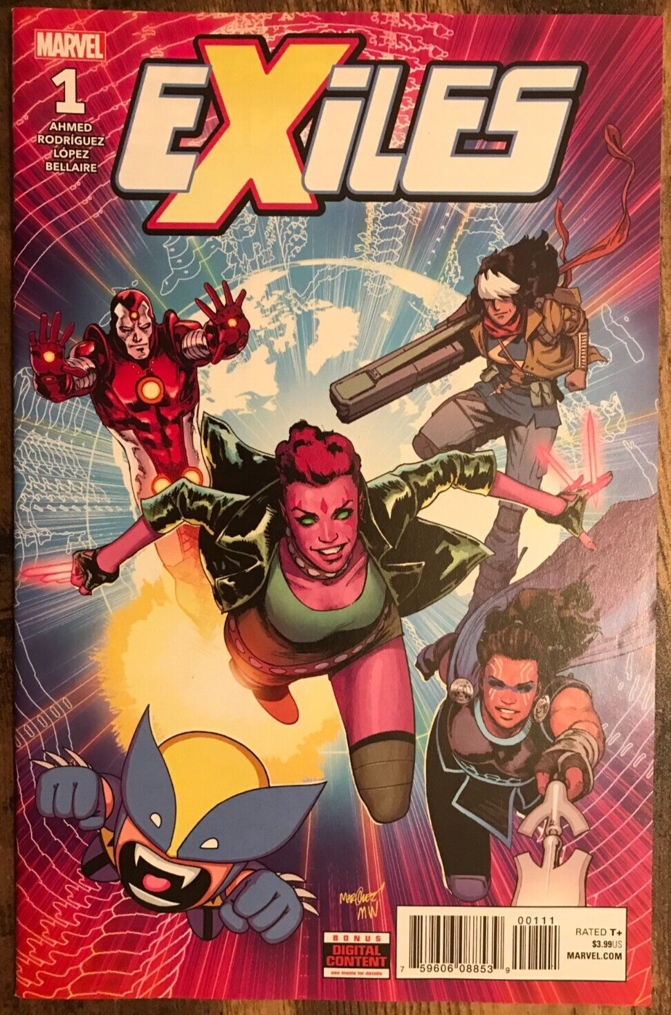 Exiles #1 By Ahmed Blink Unseen 1st App Khan Time Eater Kang Variant A NM/M 2018