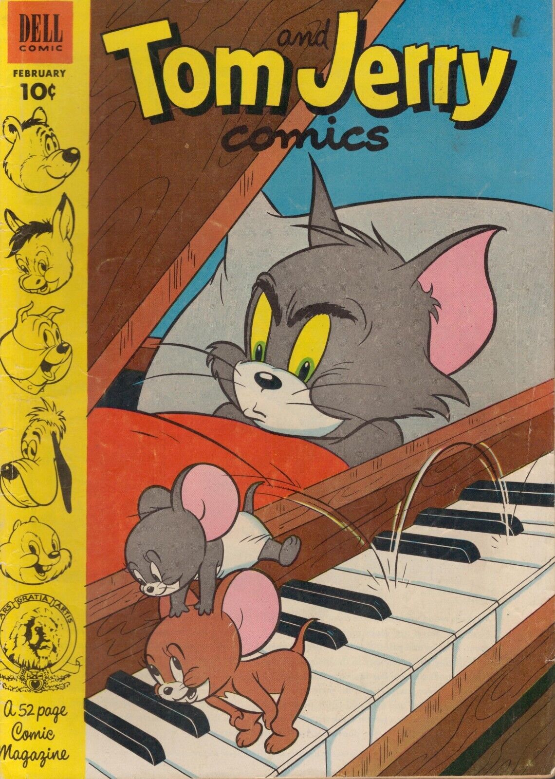 47876: Dell TOM AND JERRY #103 F Grade