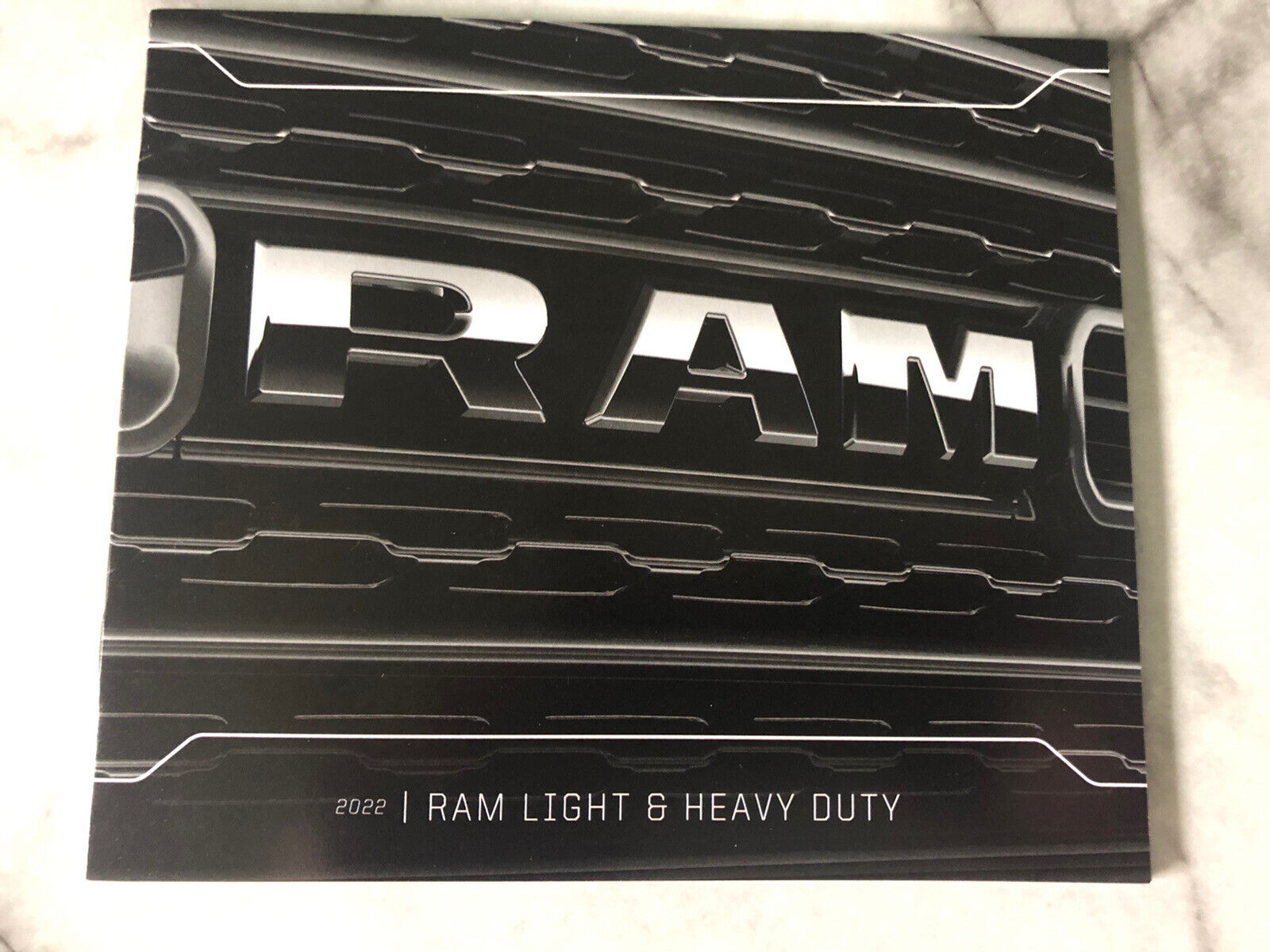 2022 DODGE RAM 1500/2500/3500 12-page Original Dealer Brochure