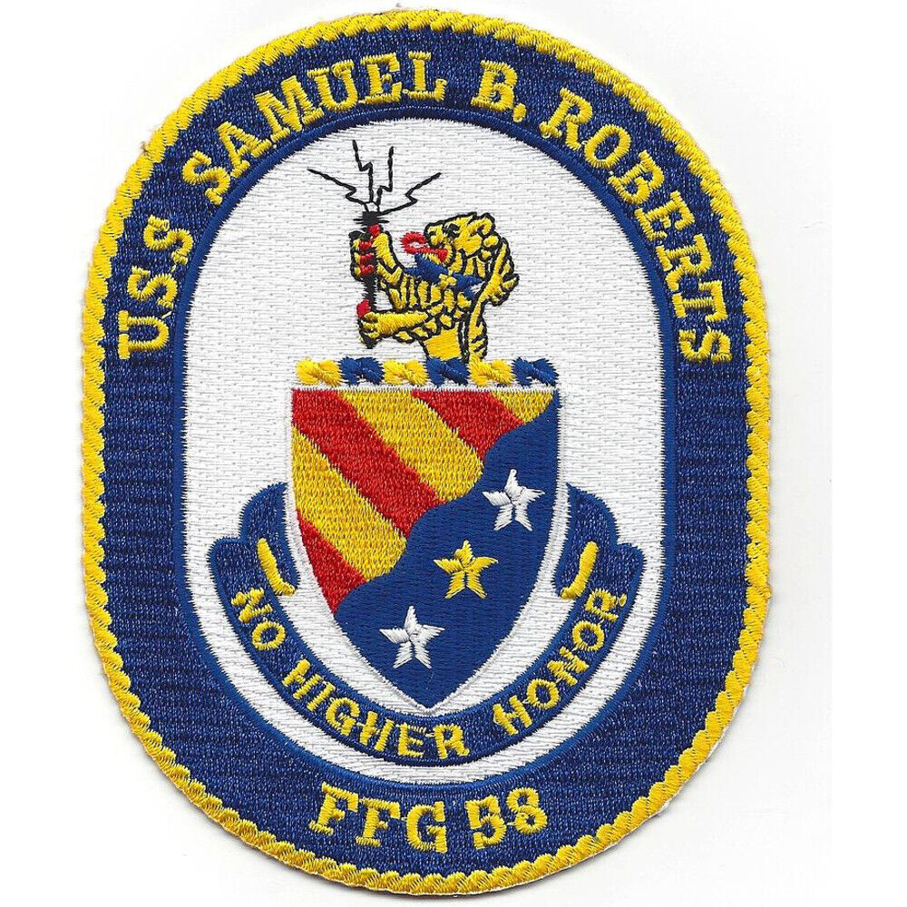 U.S.S. Samuel B. Roberts FFG-58 Frigate N.C. Patch
