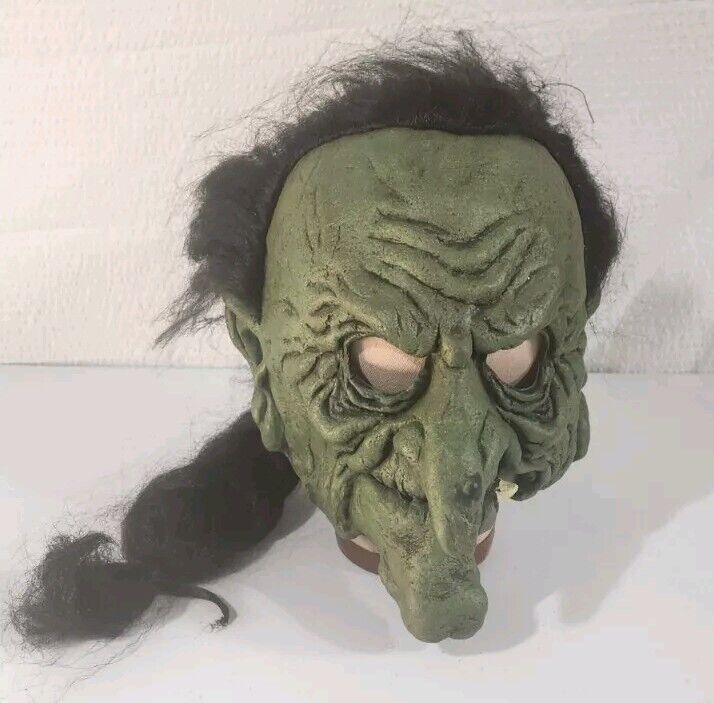 Vintage Don Post Studios Witch Mask 2000 Paper Magic Group PMG