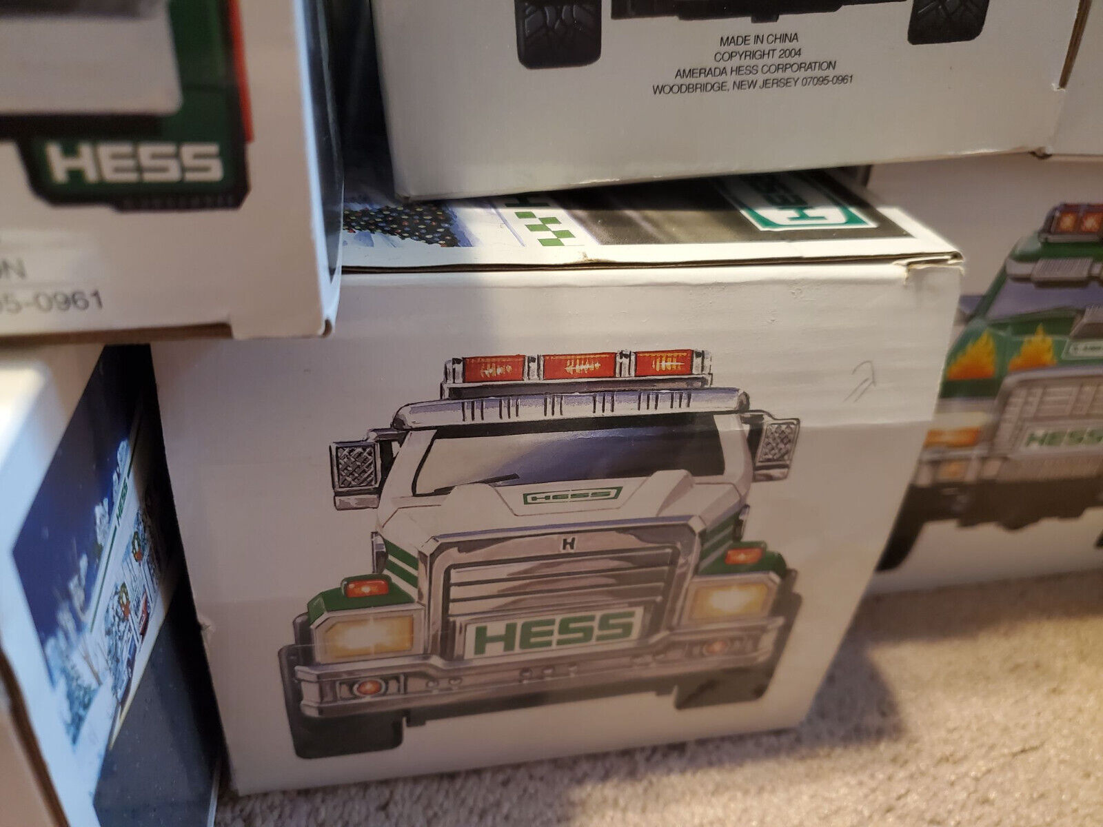 Hess Christmas Toy Truck 2011, Truck with Racecar, Boxed, See Description