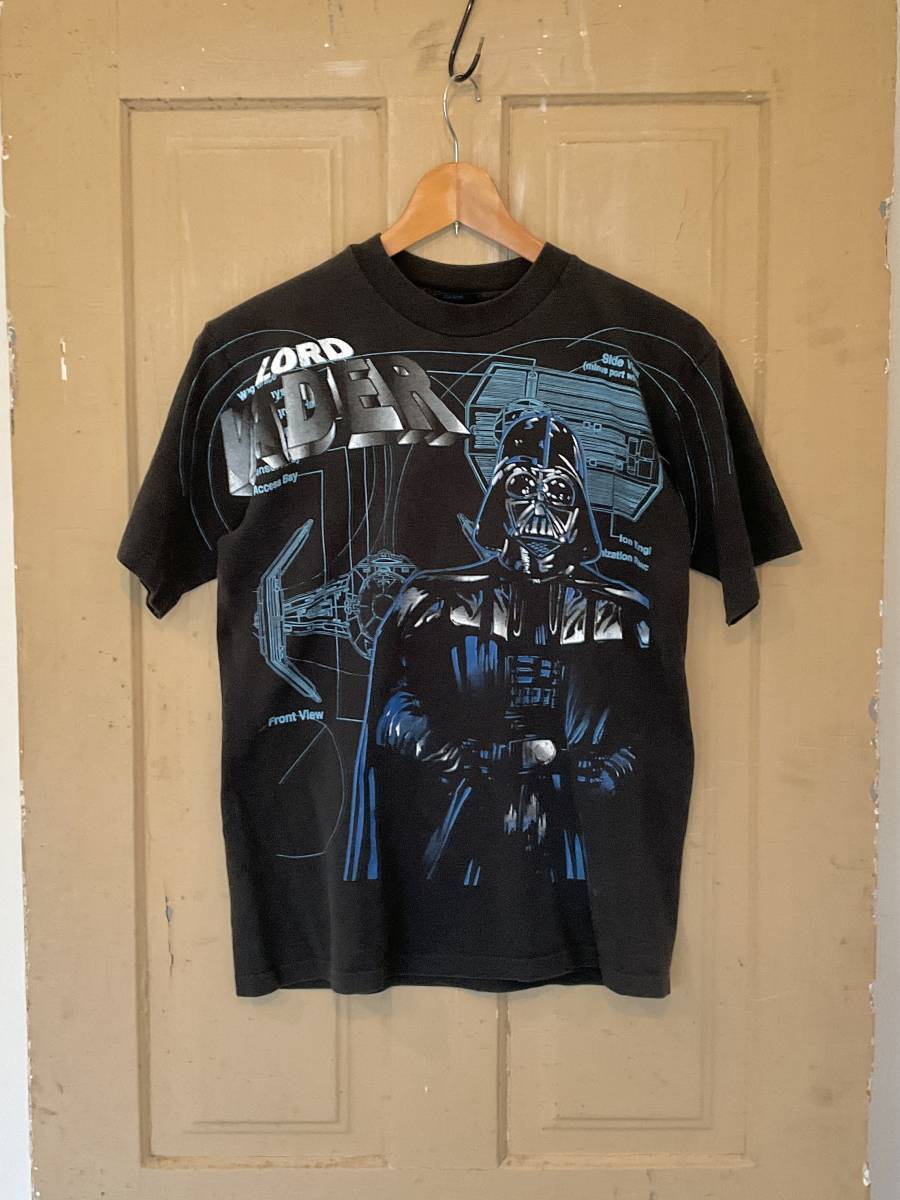 90S Usa Made Star Wars Darth Vader T-Shirt Youth Xl Vintage Lucasfilm japan