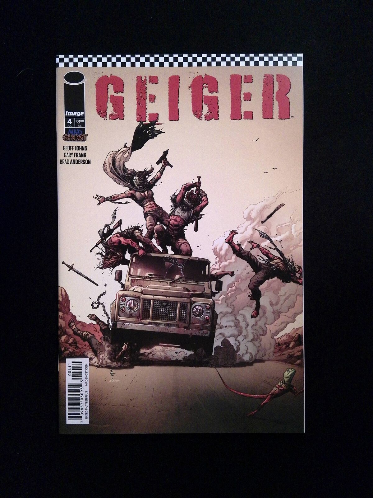 Geiger #4A  IMAGE Comics 2021 NM
