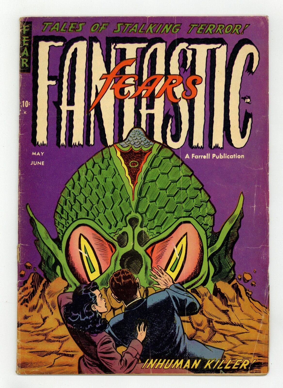 Fantastic Fears #7 GD+ 2.5 1954
