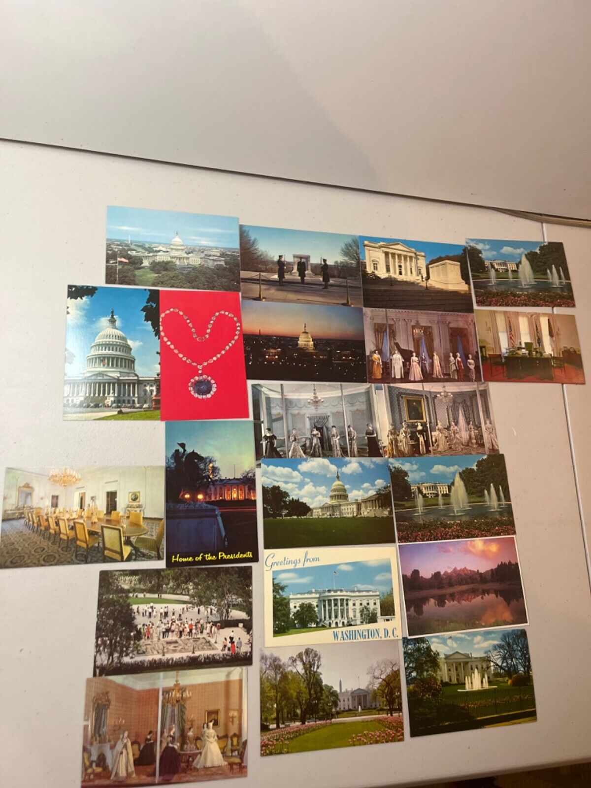 21 Vintage Washington DC Postcards