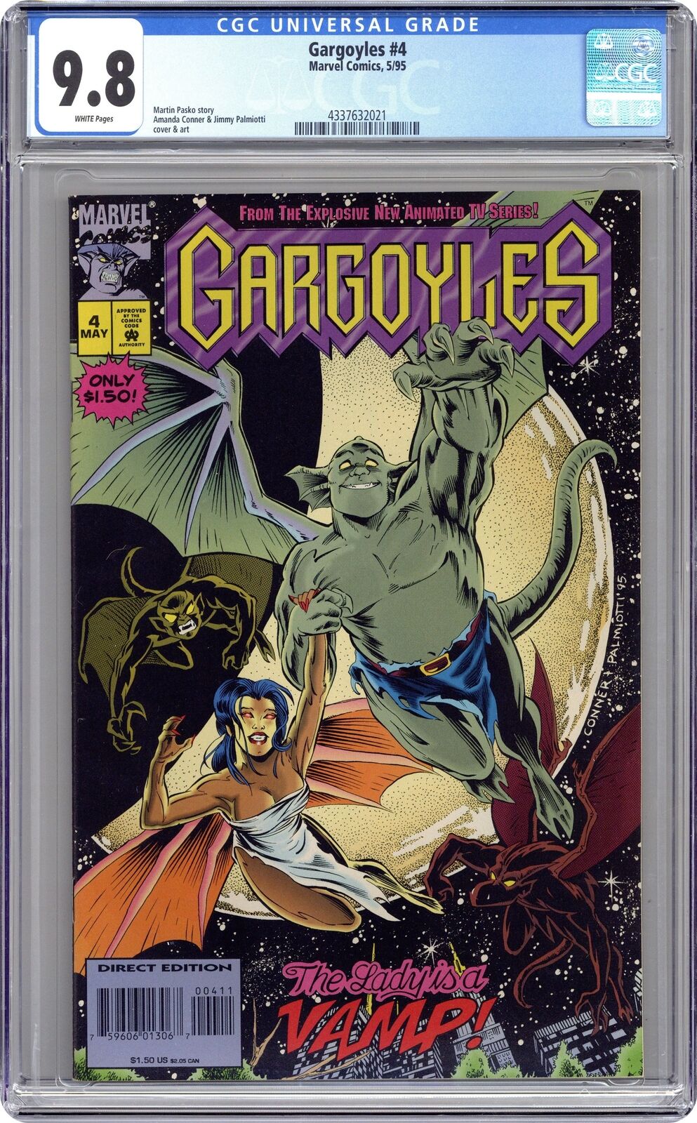 Gargoyles #4 CGC 9.8 1995 4337632021