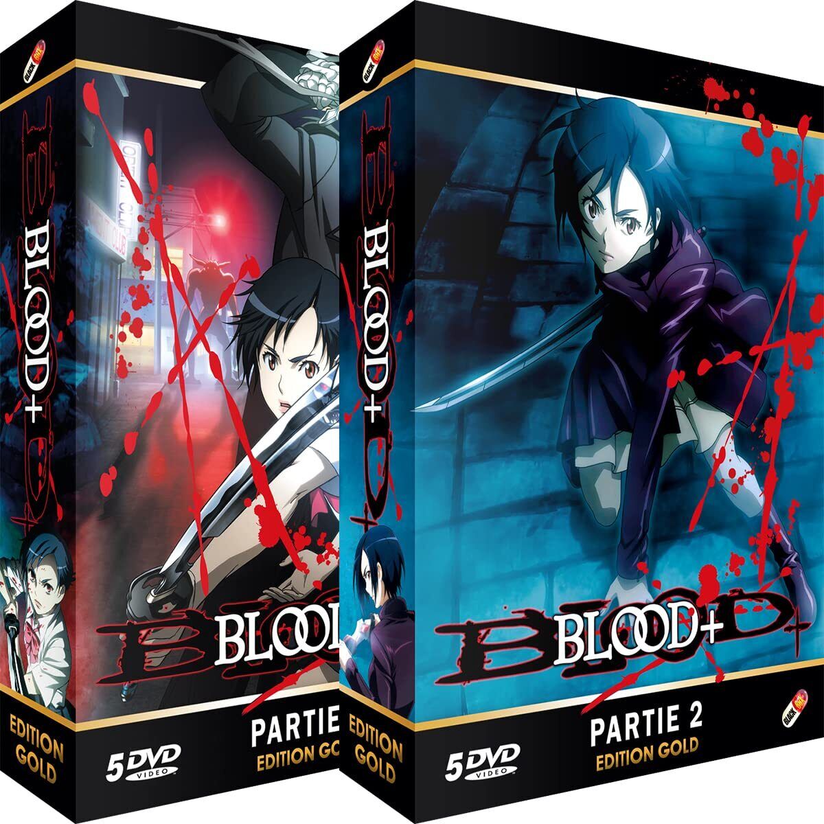 BLOOD+ Complete DVD-BOX 1-50 episodes 1250 minutes Anime French Japanese