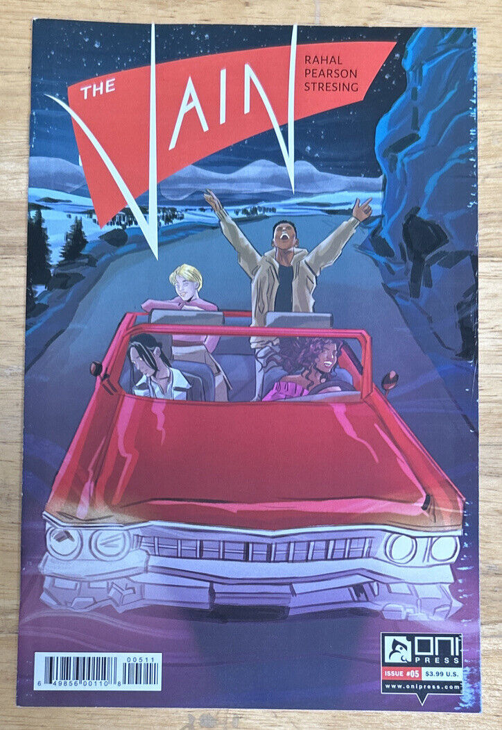 The Vain Comic Book #5; Eliot Rahal Story, Emily Pearson Art; Rick & Morty Ad