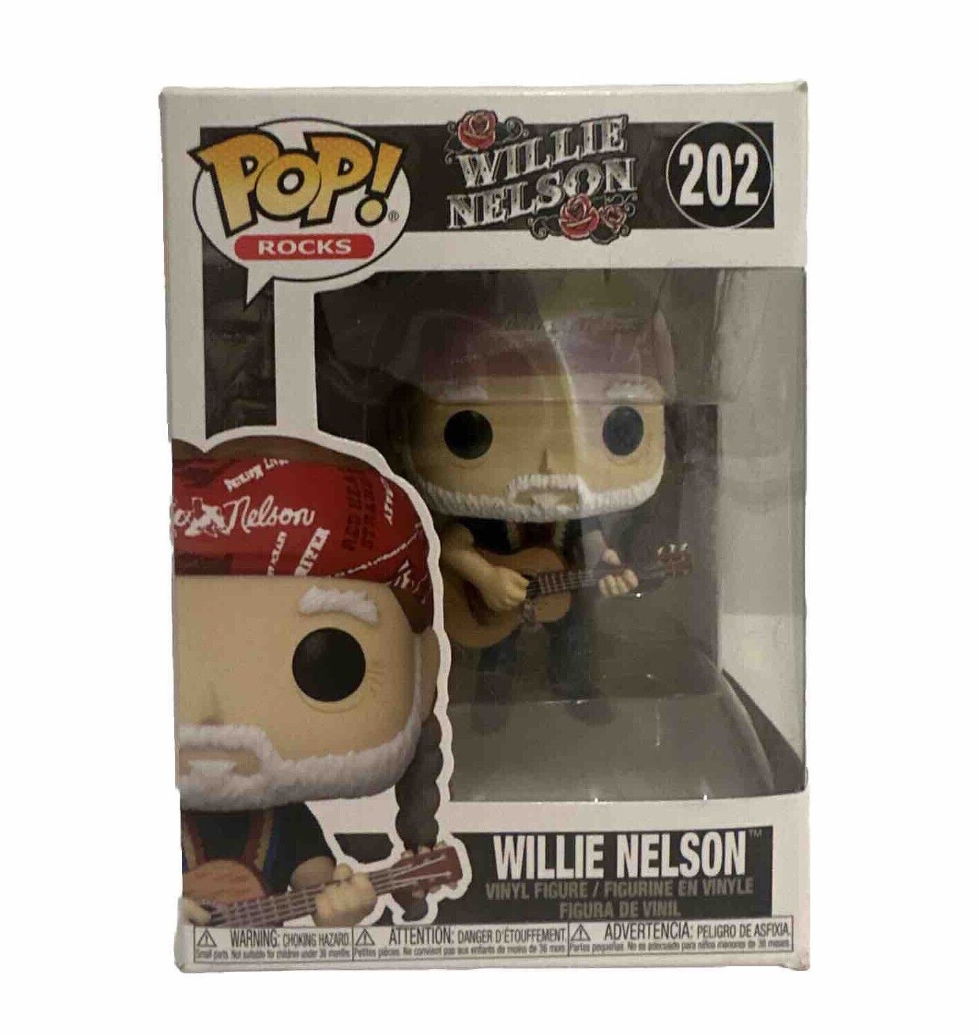 Funko Pop Vinyl: Willie Nelson #202( Box Damage see Pictures)
