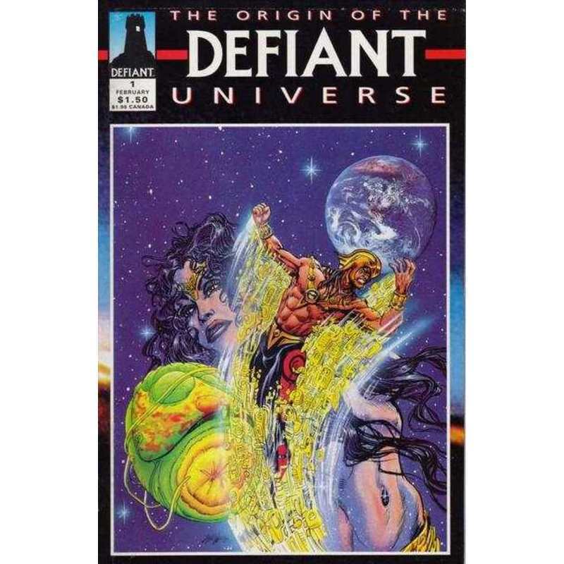 Origin of the Defiant Universe #1 in Near Mint condition. Defiant comics [o{