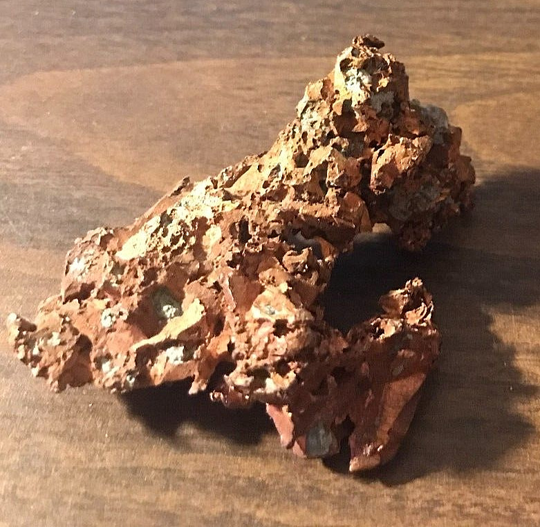 #21    Michigan Houghton Keweenaw Copper Crystal  78 grams