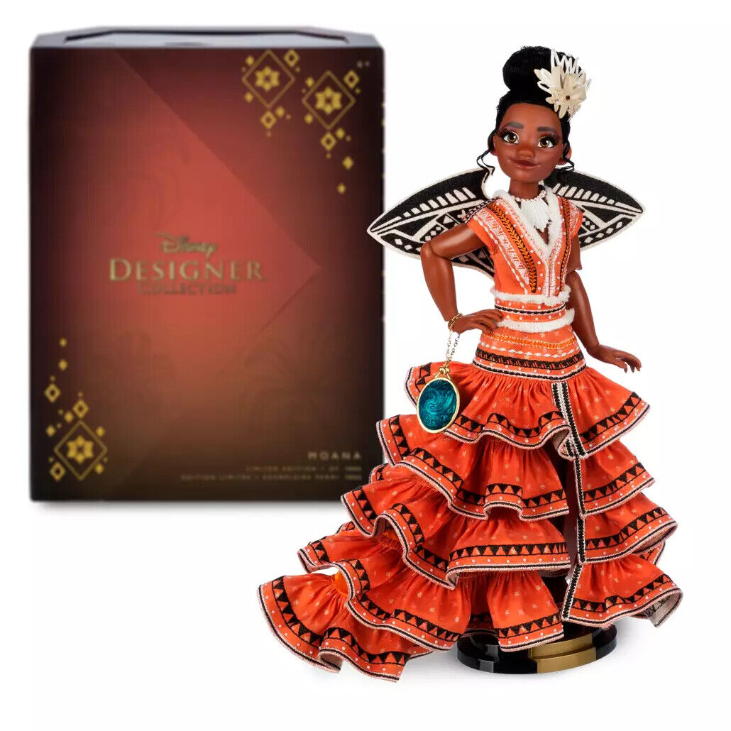 NEW Disney Designer Collection Moana LE Limited Doll 