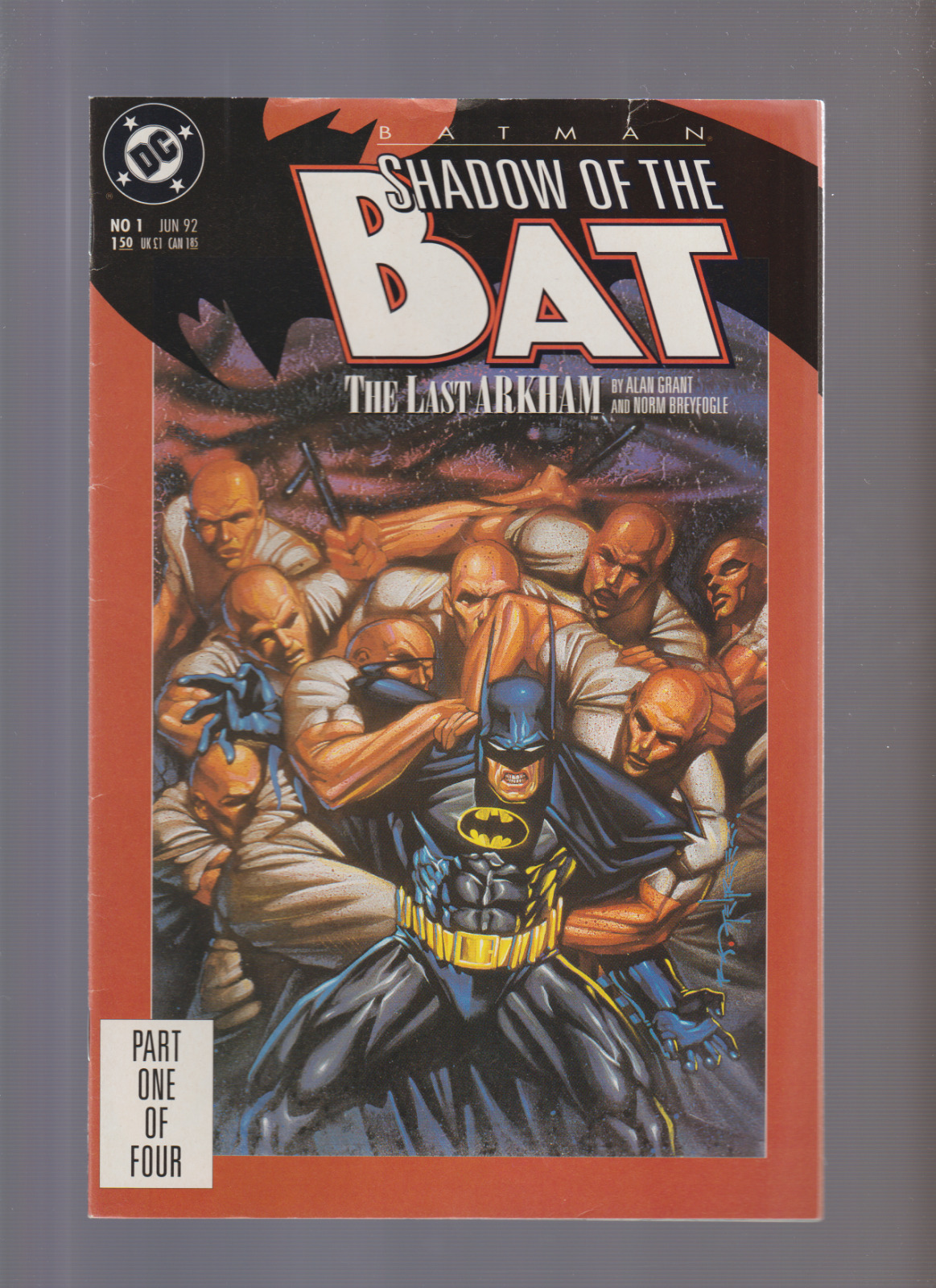 BATMAN SHADOW OF THE BAT #1 (1992) 1ST APP VICTOR ZSASZ & JEREMIAH ARKHAM