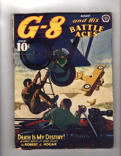 G-8 Battle Aces Aug 1941 Robert J. Hogan, John Fleming Gould