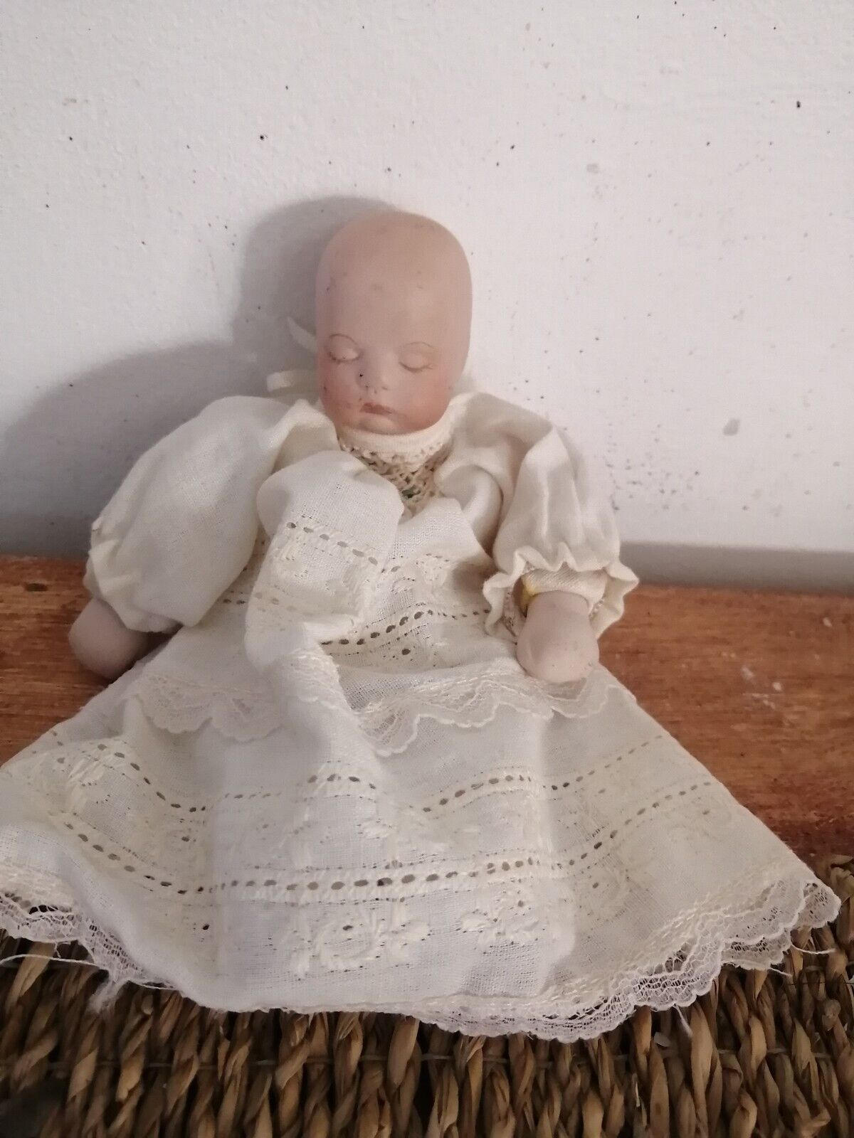 Haunted Christening Doll, Antique, Positive ,Not A Toy, Serious Collectors Only