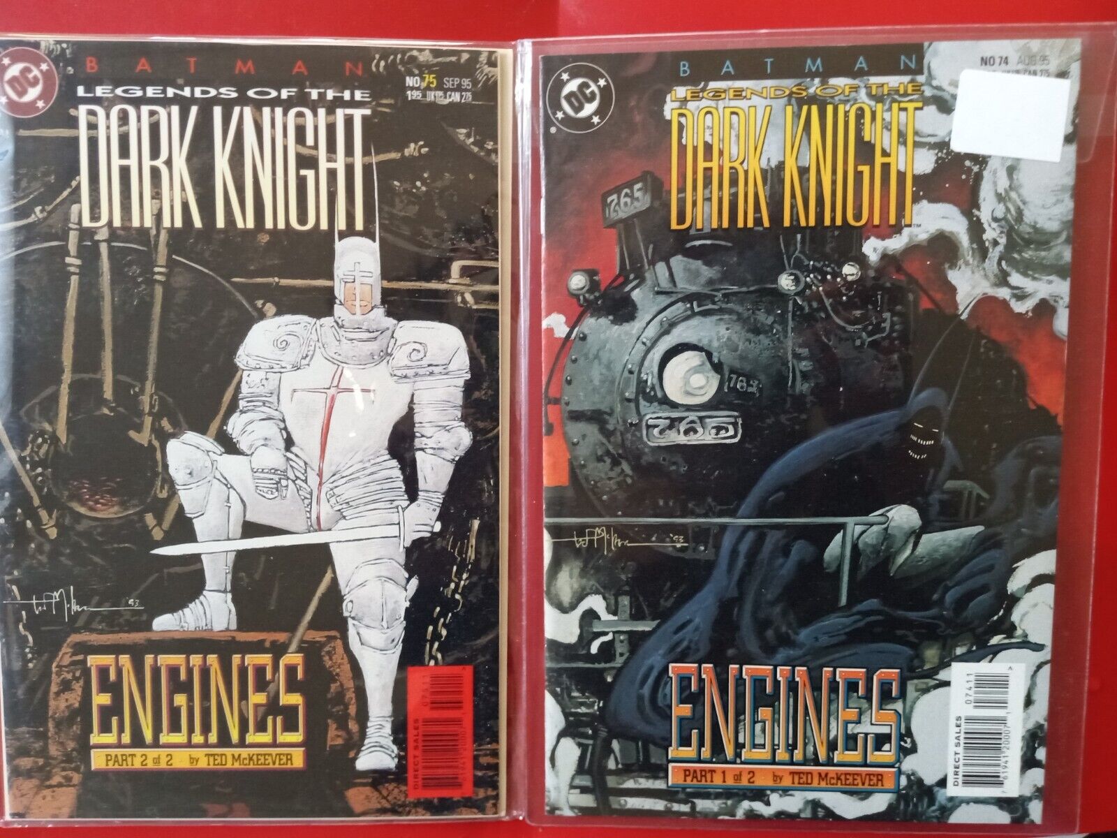 DC Comics Batman Dark Knight Engines #1,#2 Lot Of 2 Key Issues Comic Books VF+