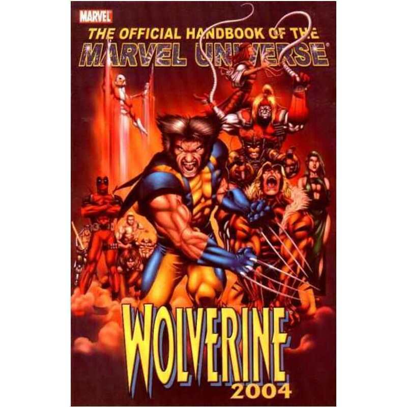 Official Handbook of the Marvel Universe: Wolverine 2004 #1 in NM. [i`