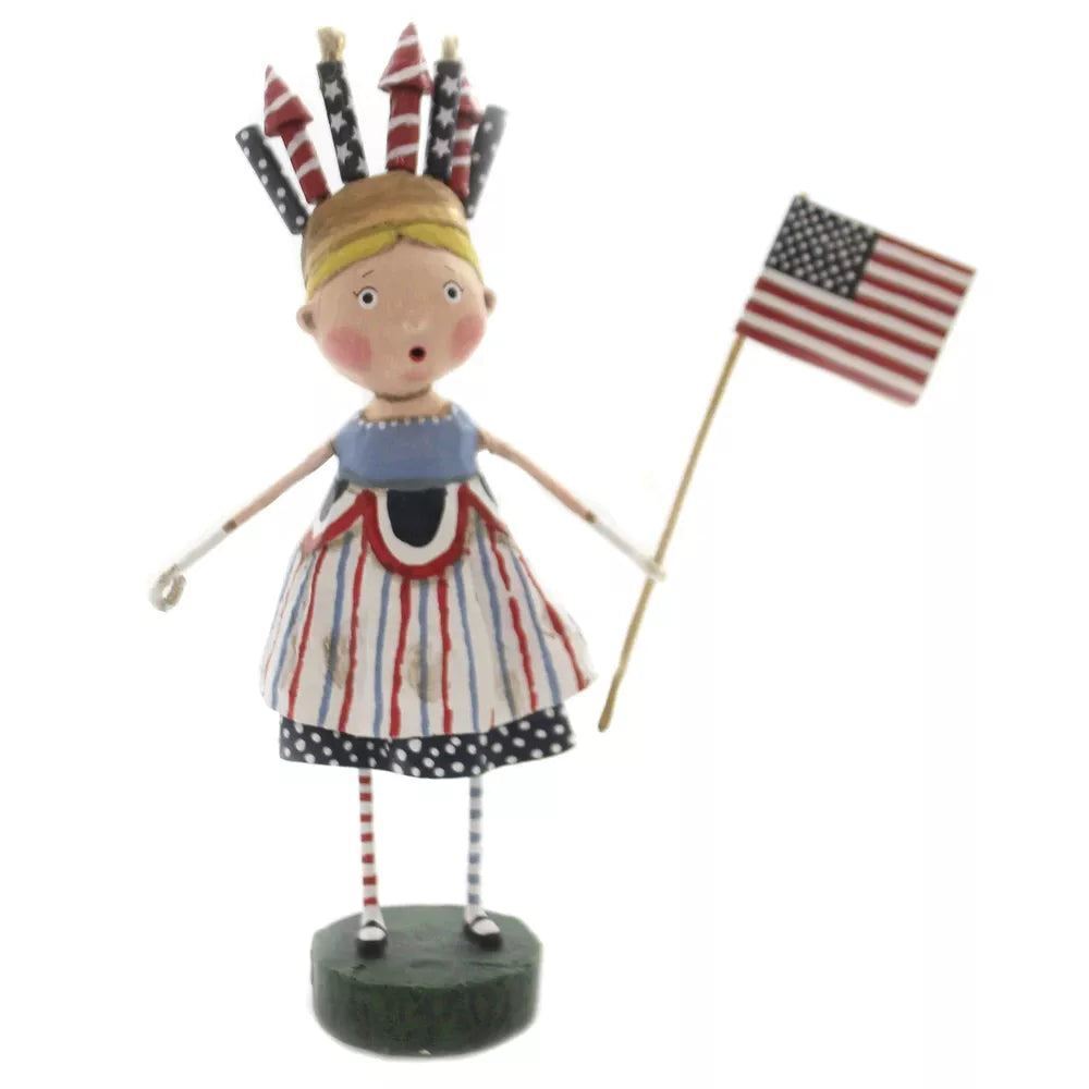 Lori Mitchell American Pride Collection Independent Izzy Figurine 12282