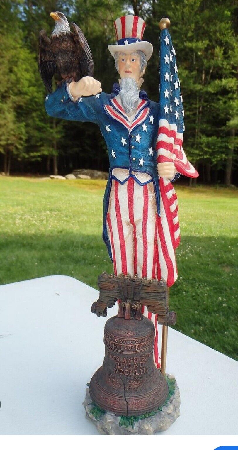 RARE Lenox Patriotic Figurine 2002 Freedom\'s Pride 14\