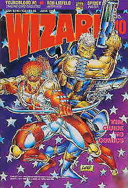 Wizard: The Comics Magazine #10 VF; Wizard | Rob Liefeld Cable - we combine ship