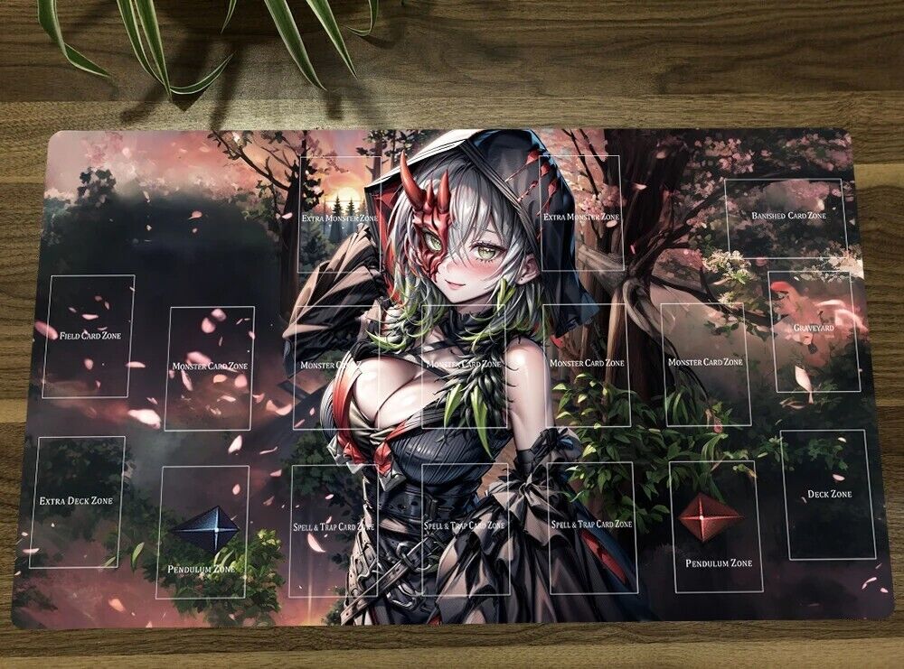 Yu-Gi-Oh Diabellestarr the Dark Witch CCG Trading Card Game Playmat Table Desk