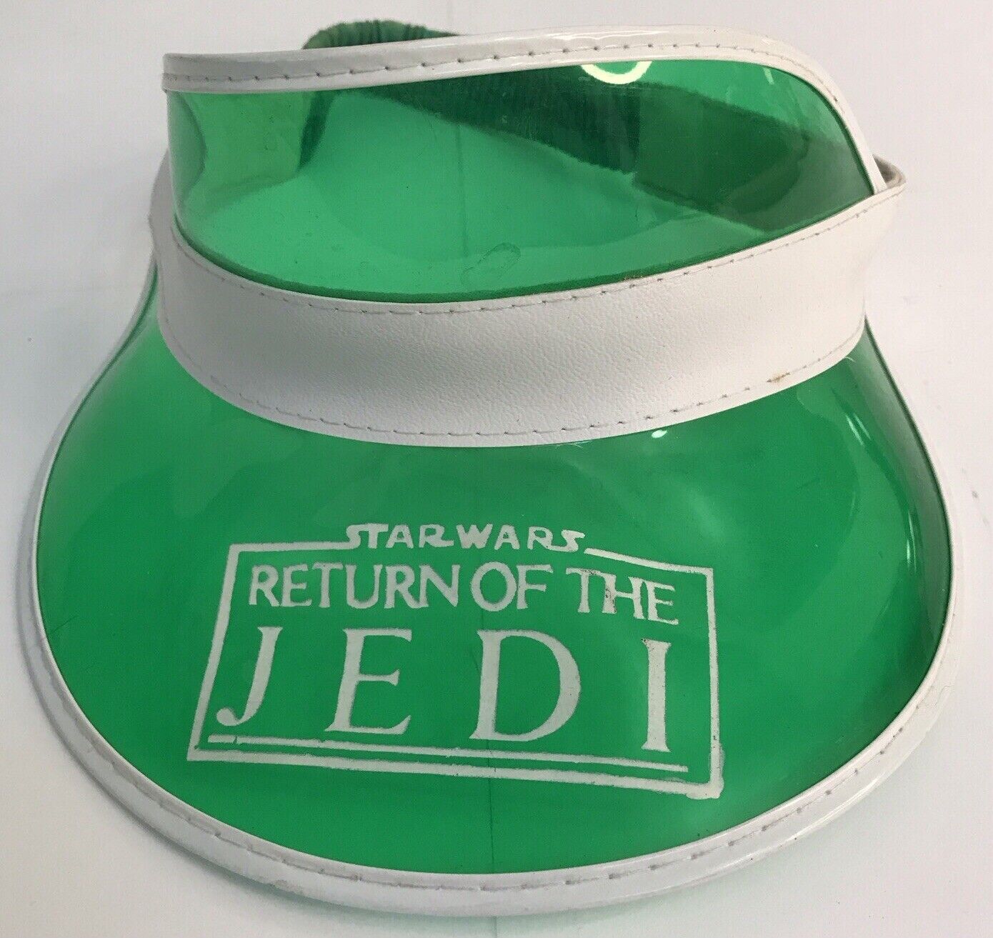 Vintage Green Translucent Star Wars Return Of The Jedi Visor *Read*