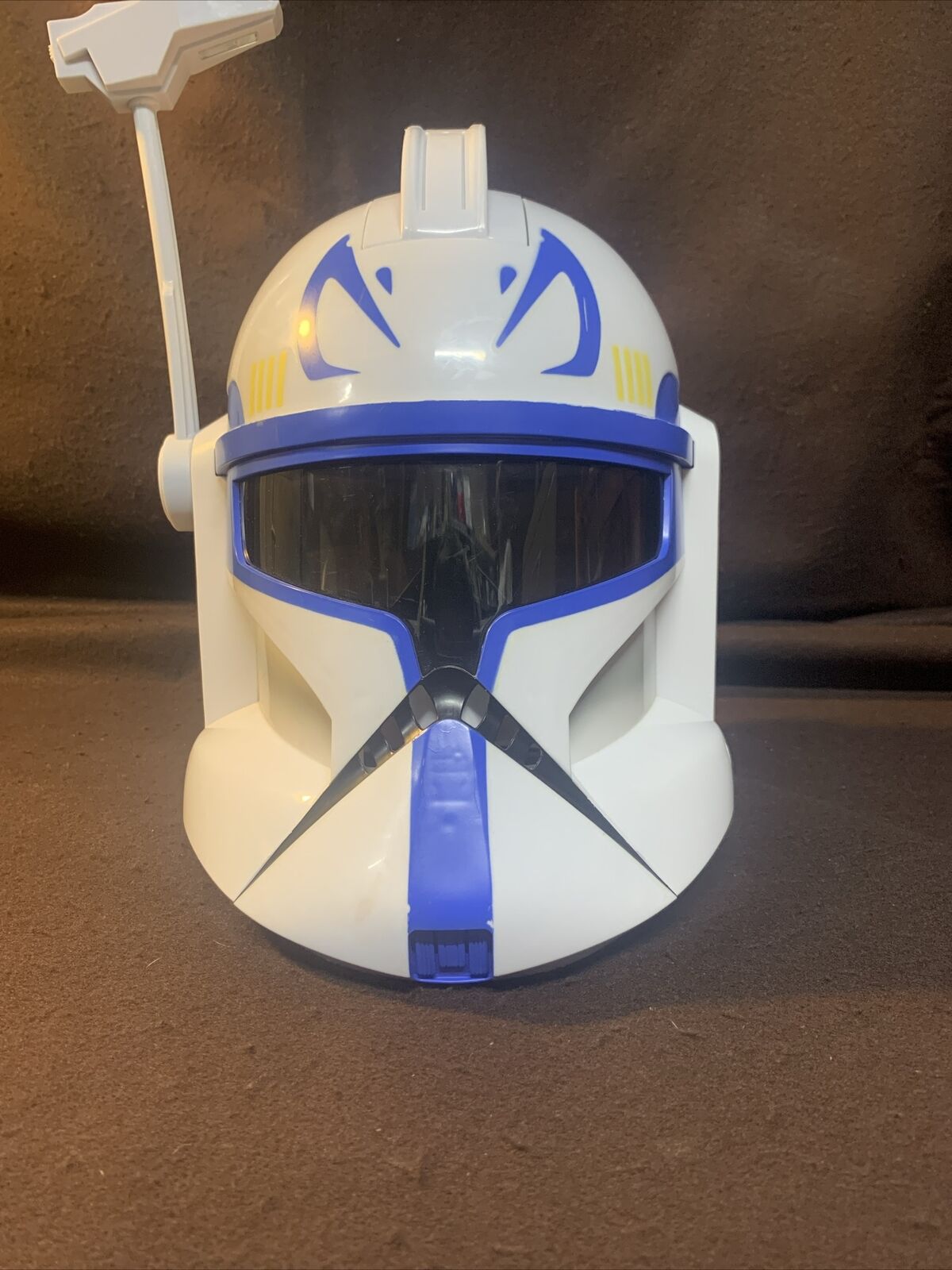 Star Wars Hasbro 2008 Captain Rex Clone Trooper Voice Changer Helmet Tested