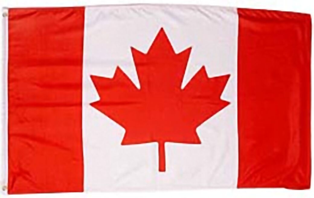 Huge Giant 4 ' x 6 ' Canadian Flag - Free Canada Shipping