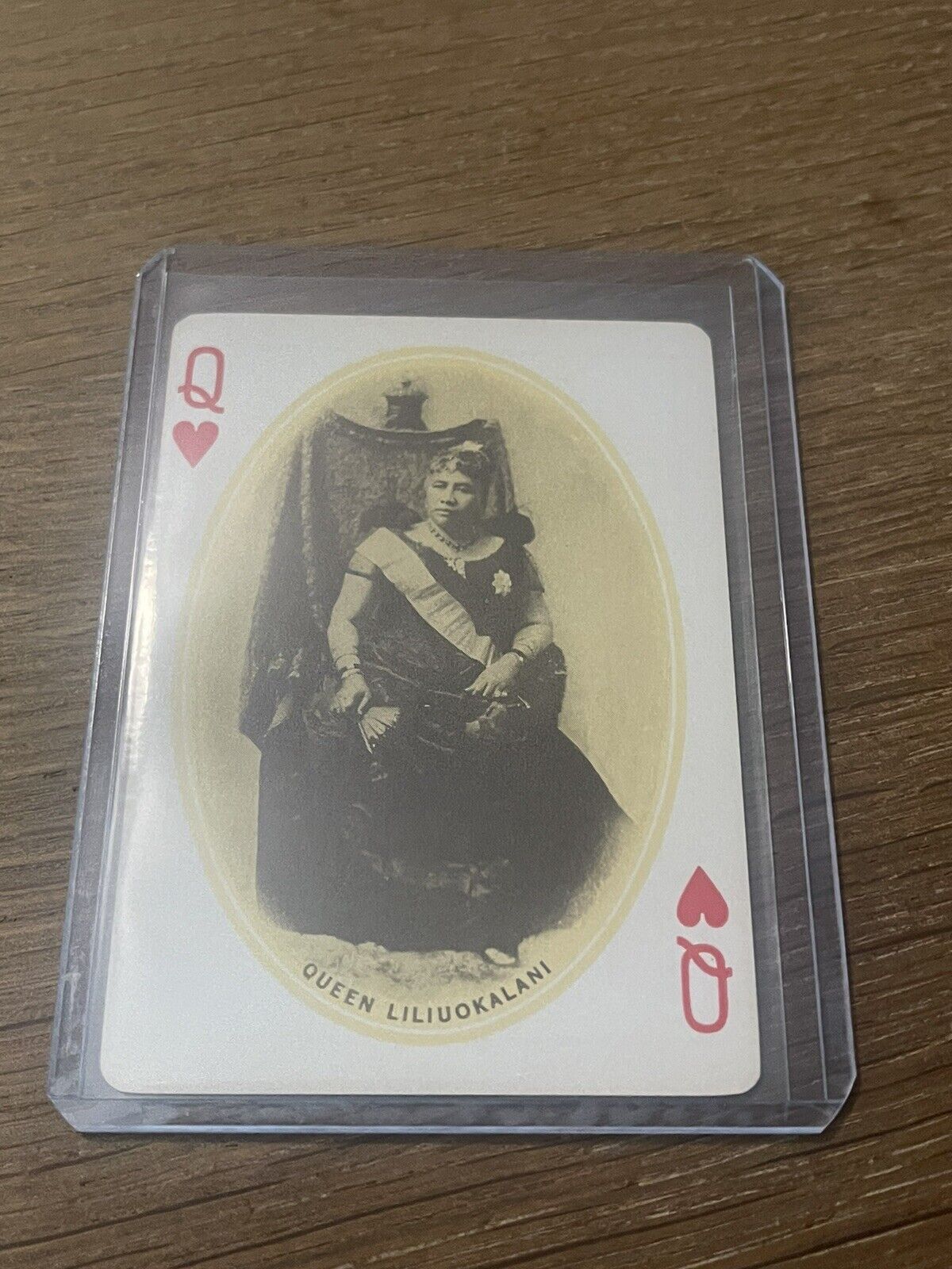 1910 Wall Nichols Hawaii Honolulu Souvenir Playing Card Queen Liliuokalani  🌺
