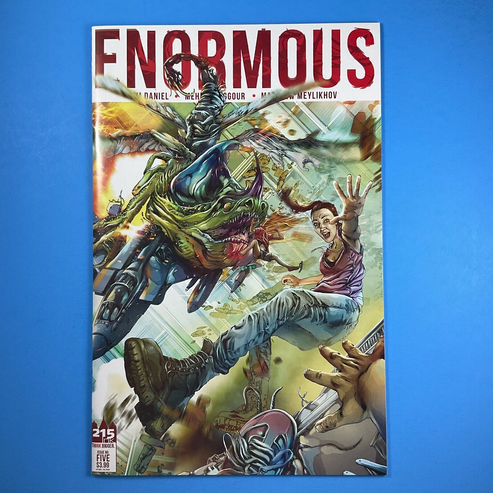 ENORMOUS #5 Cover A First Printing 2014 215Ink Comic Book 