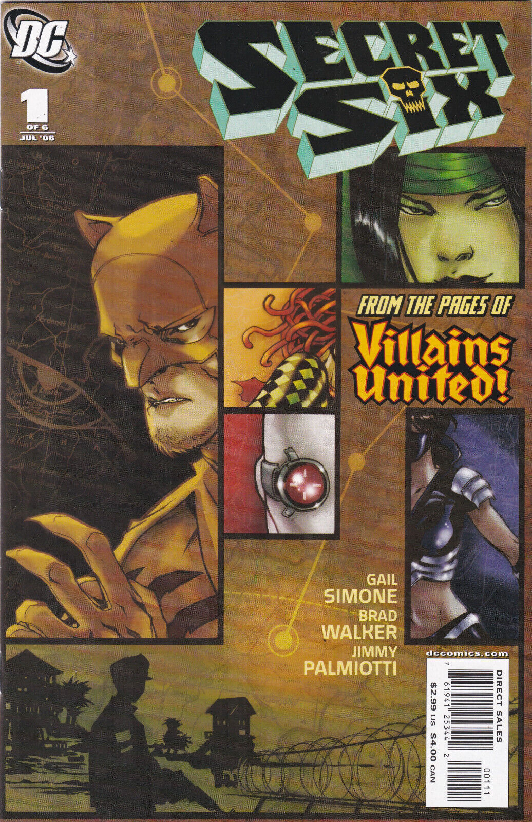Secret Six  #1, Vol. 2 (2006) DC Comics, High Grade,\