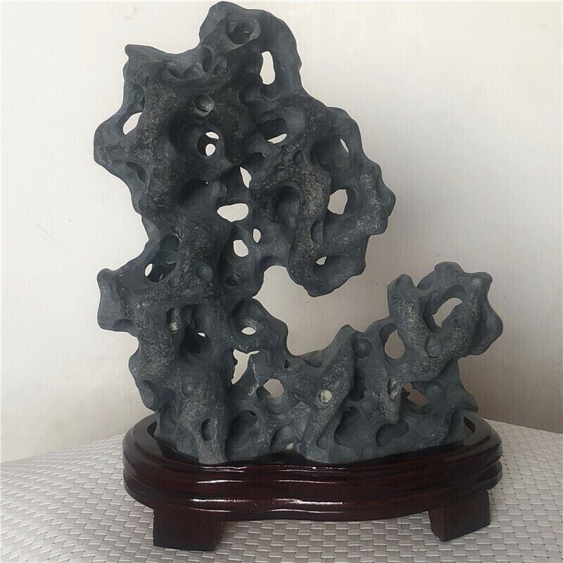 Natural taihu stone Exquisite and Unique Styling from china (11 inch) #A11