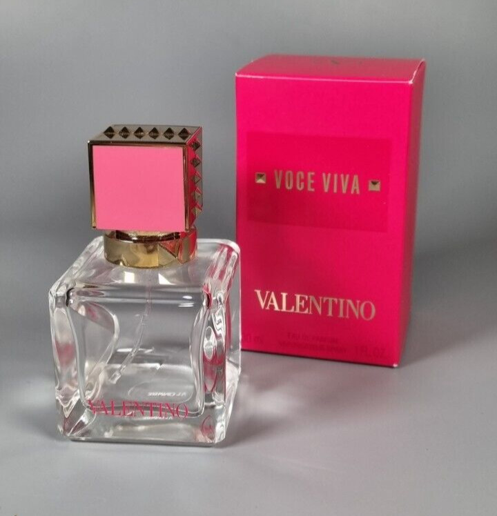 Valentino Voce Viva Perfume 30ml EMPTY Bottle and Box for Display or Collection