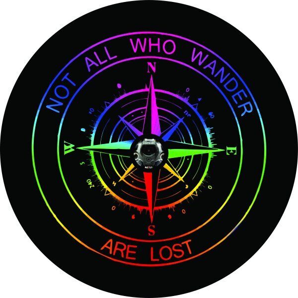 Wander Compass Tire Cover for JL with Back Up Camera Access Any Size Same Price