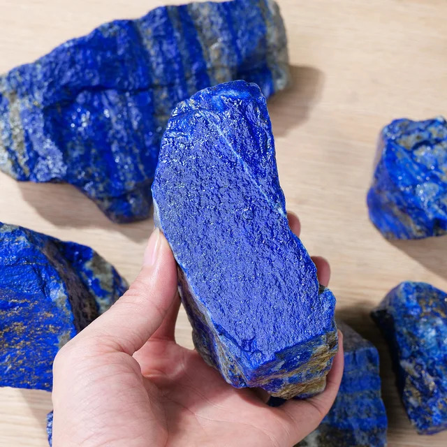 100% Genuine Raw Top High Quality Lapis Lazuli Afghanistan Mine Rough Gemstones