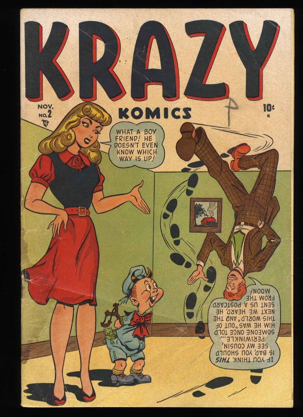 Krazy Komics (1948) #2 VG- 3.5 Timely