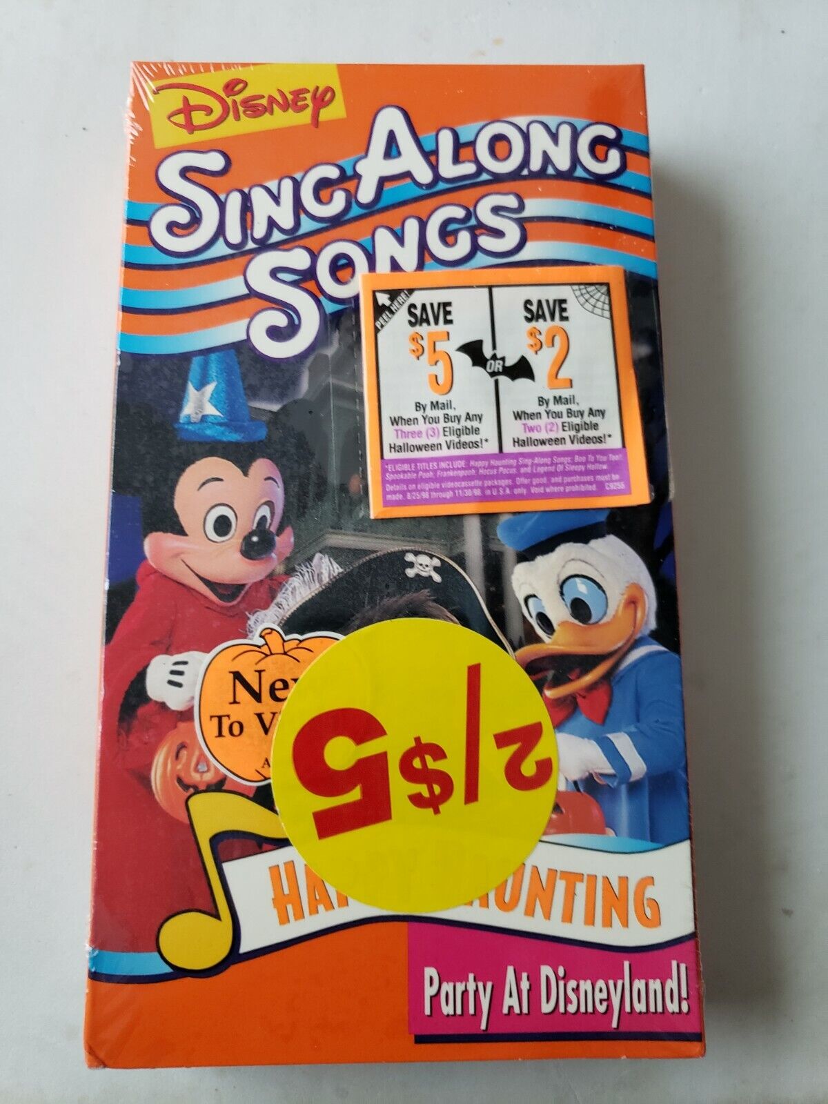 Disney Sing Along Songs Happy Haunting Vhs | Images and Photos finder