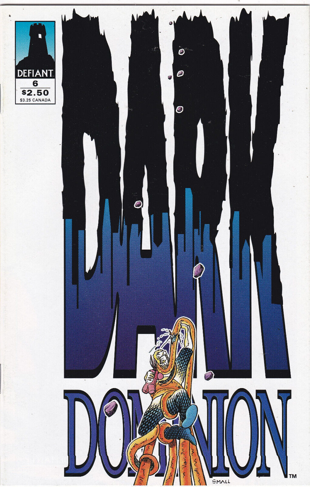 Defiant Comics Dark Dominion #6 Comic Book, High Grade