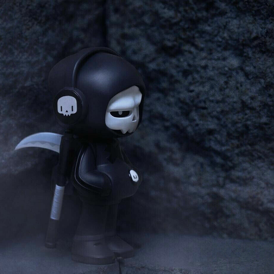 MYTOYS x MR.BONE Happy Halloween Series Death Figure Black