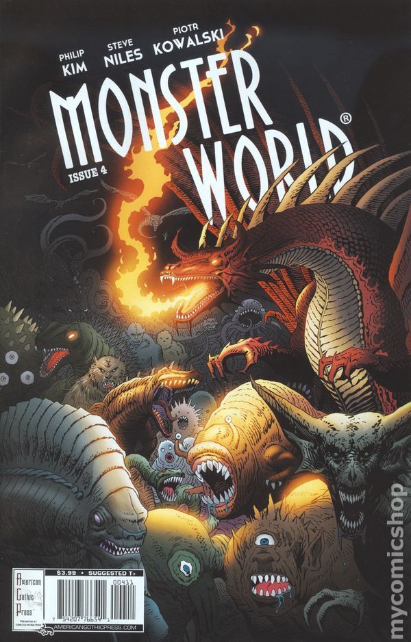 Monster World #4A FN 2016 Stock Image