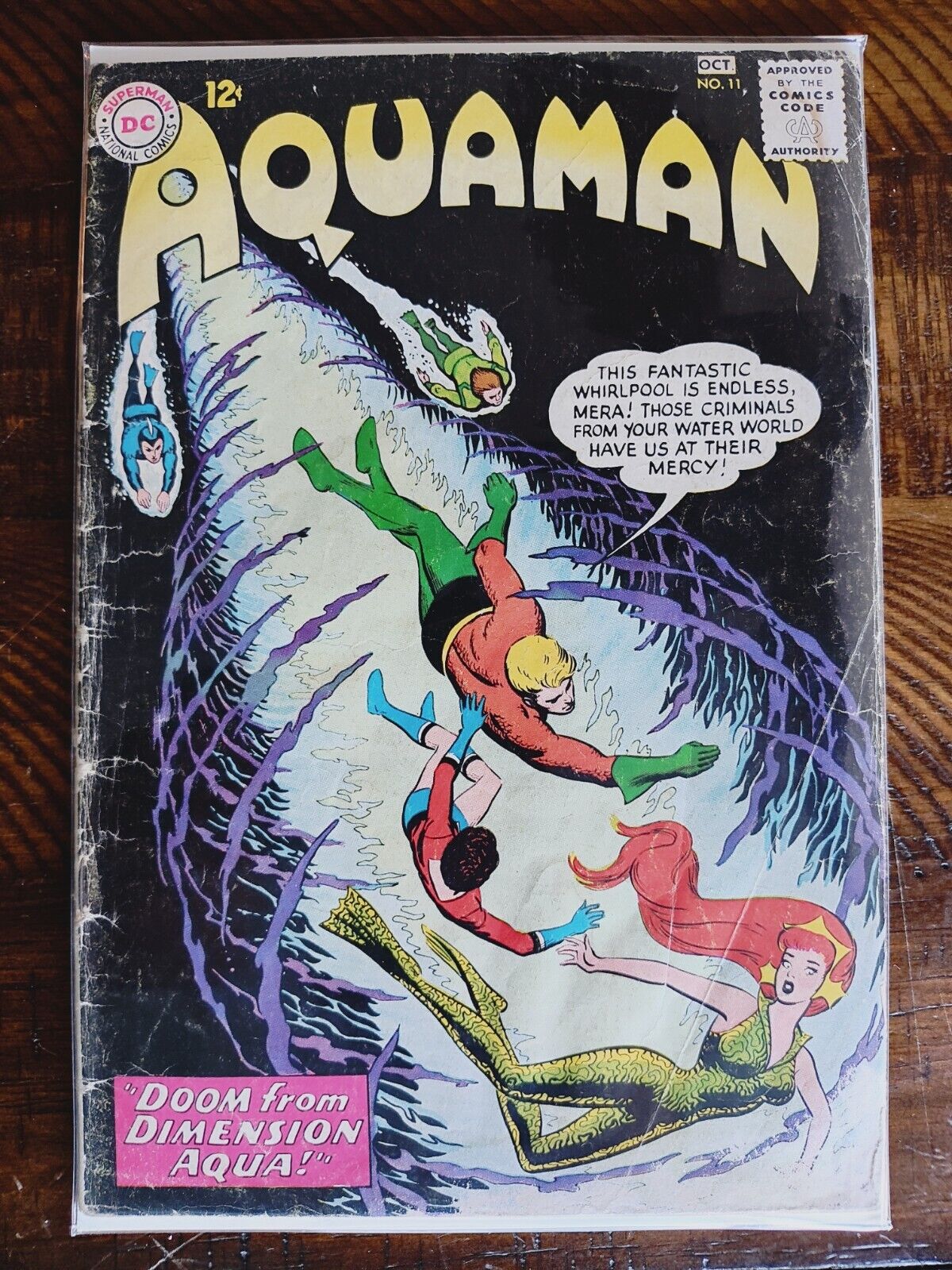 Aquaman #11 1963 KEY ISSUE: 1st Mera