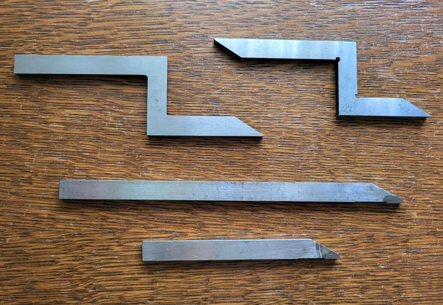 (4) Vintage Machinist Height Gage Scribes Unbranded Machinist Tools