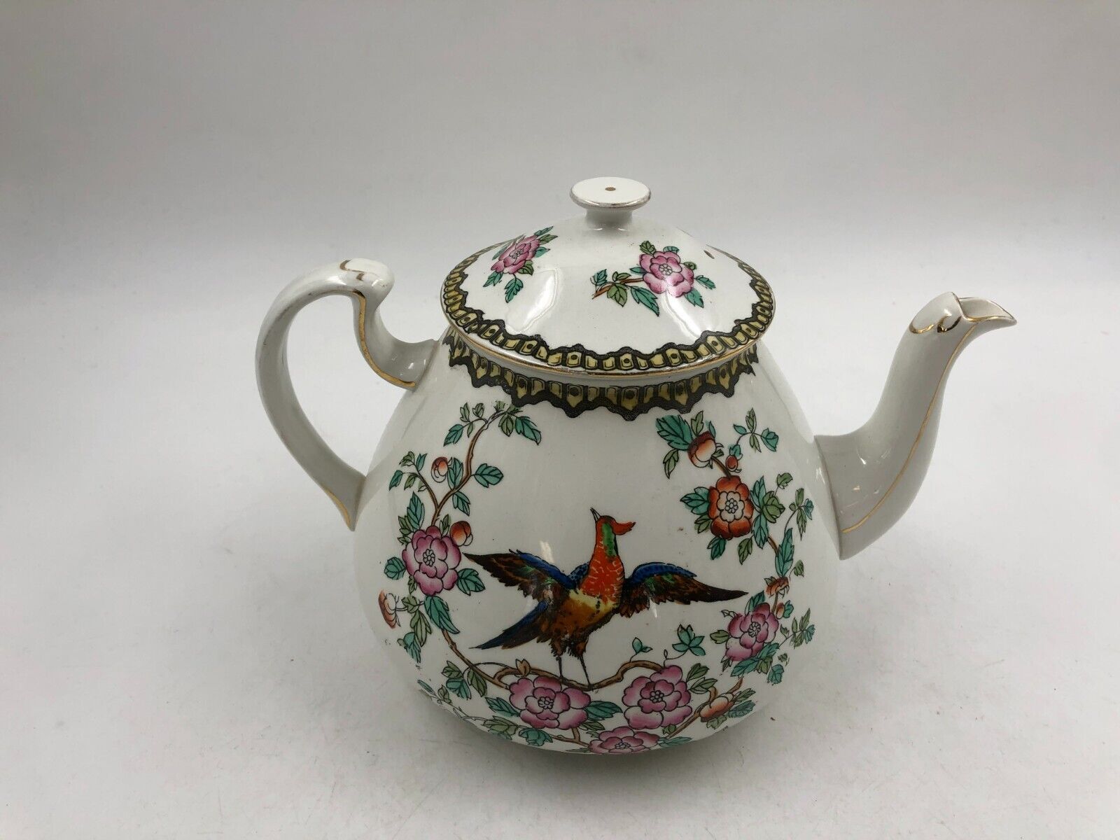 Pre-Owned L. Straus & Company Ceramic 8in Bird Teapot DD02B22002