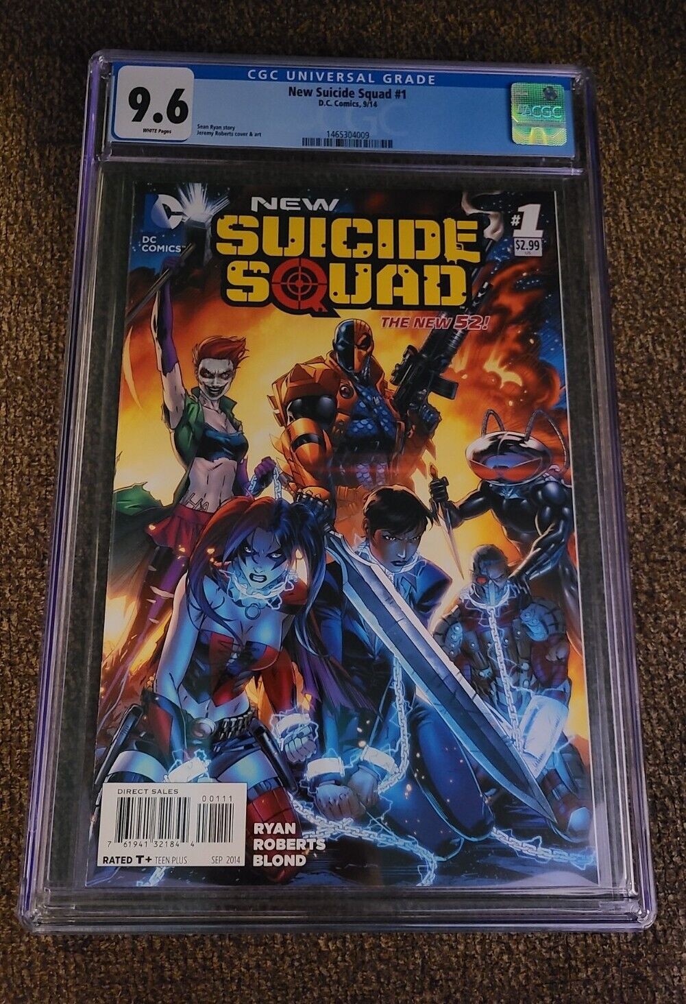 New Suicide Squad #1 First Print CGC 9.6 DC Comics 2014