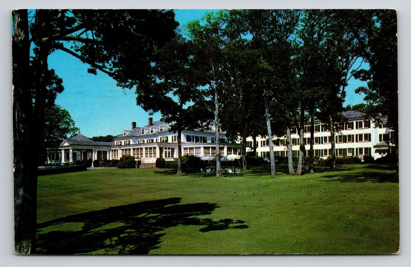Absecon NJ New Jersey Seaview Country Club Vintage Postcard 1960s 