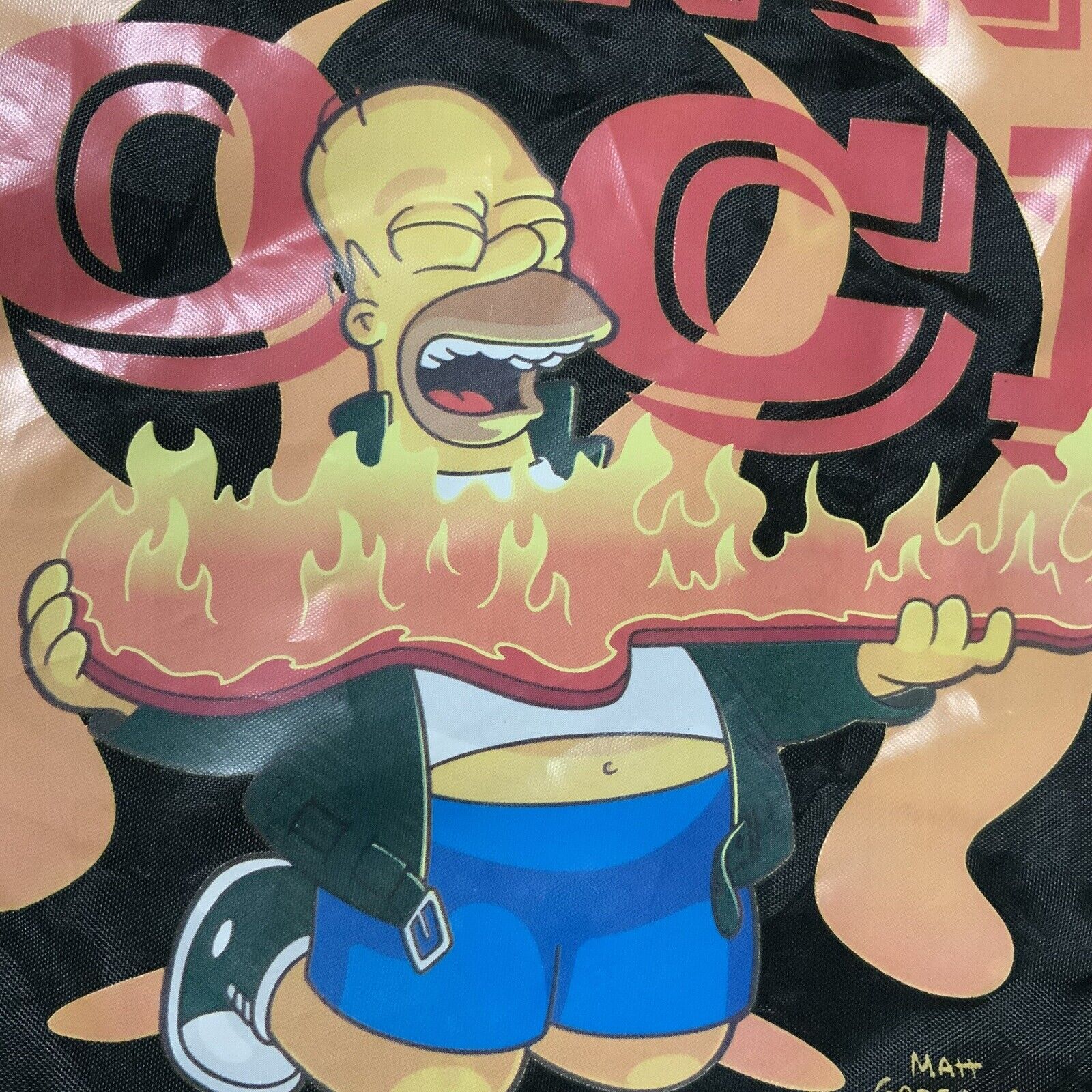 VTG  The Simpson’s  Homer Universal studios Backpack 90s