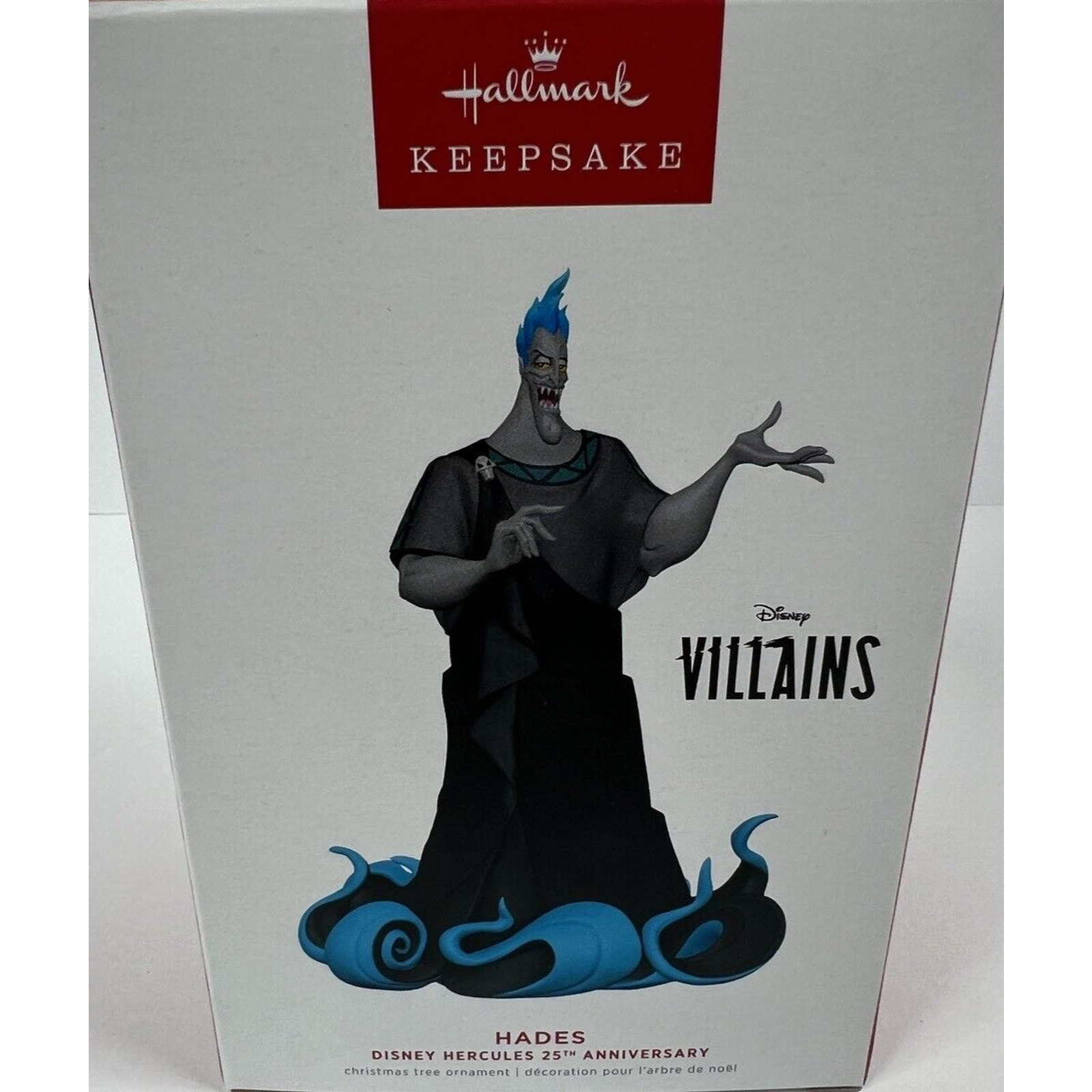 2022 Hallmark Ornament Disney Villains Hades Hercules Limited Edition NIB
