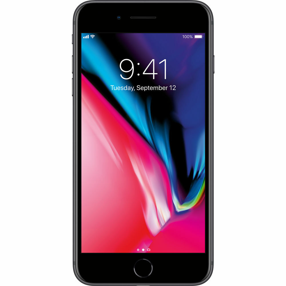 Apple iPhone 8 Plus Gray 256GB A1864 LTE GSM CDMA Verizon Unlocked - Good